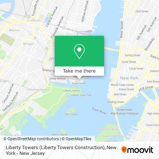 Mapa de Liberty Towers (Liberty Towers Construction)