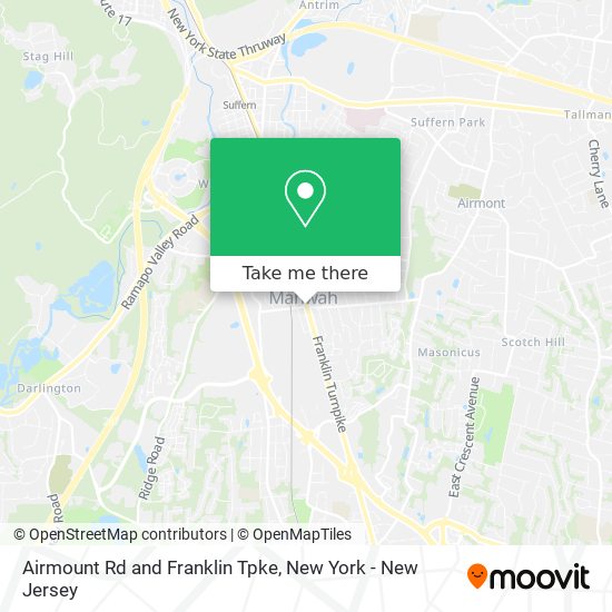 Mapa de Airmount Rd and Franklin Tpke