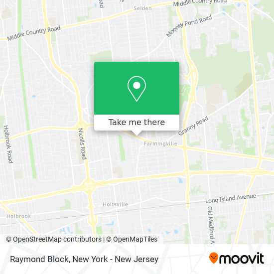 Mapa de Raymond Block