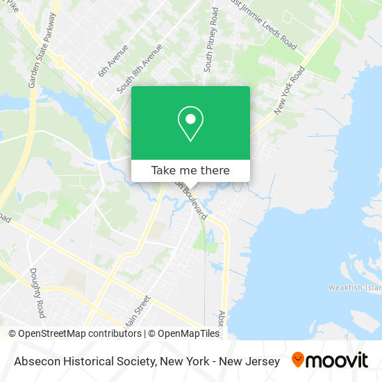 Absecon Historical Society map