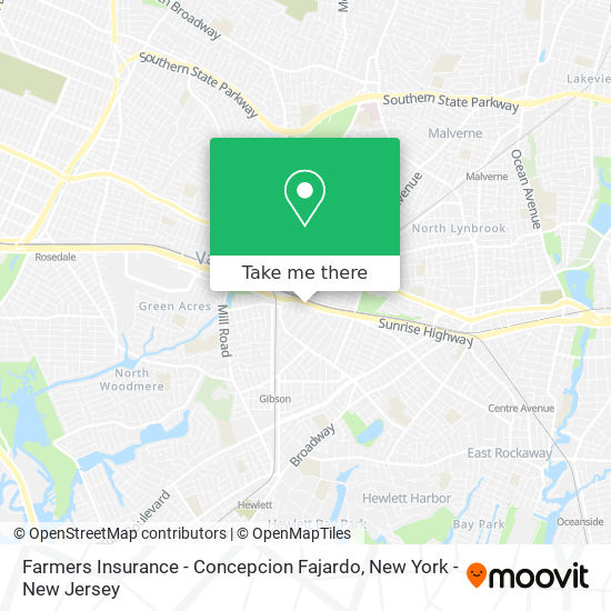 Farmers Insurance - Concepcion Fajardo map