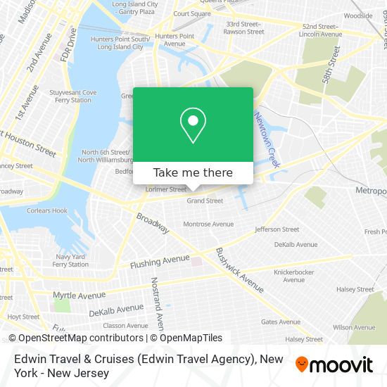 Mapa de Edwin Travel & Cruises (Edwin Travel Agency)