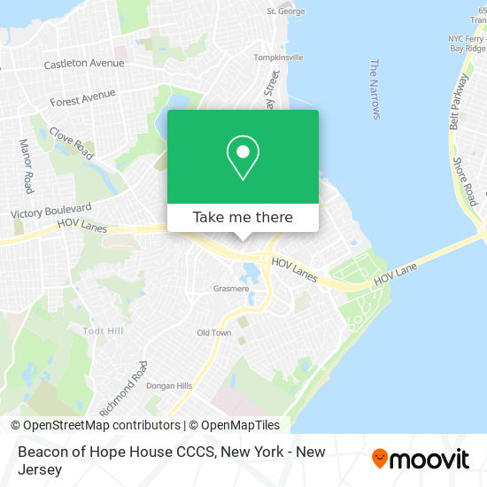 Mapa de Beacon of Hope House CCCS