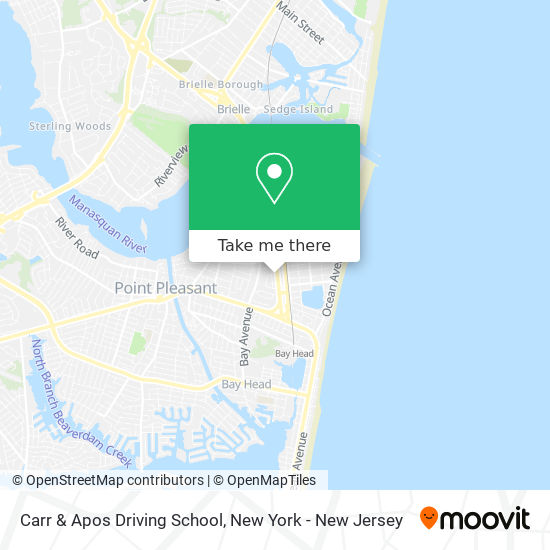 Mapa de Carr & Apos Driving School