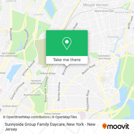 Mapa de Sunnyside Group Family Daycare