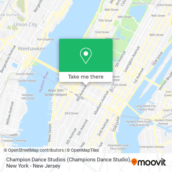 Champion Dance Studios (Champions Dance Studio) map