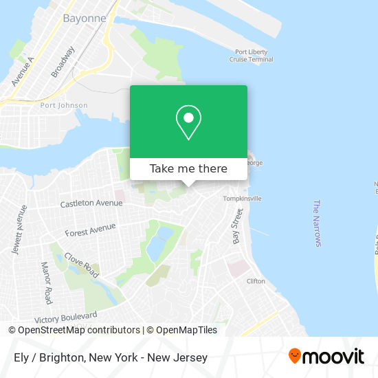 Ely / Brighton map