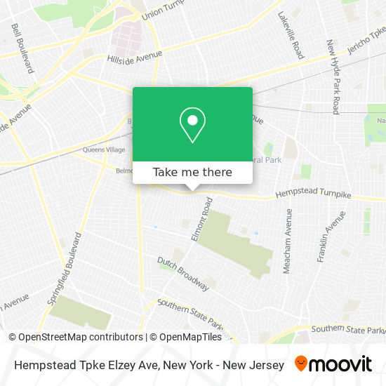 Mapa de Hempstead Tpke Elzey Ave