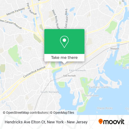 Hendricks Ave Elton Ct map