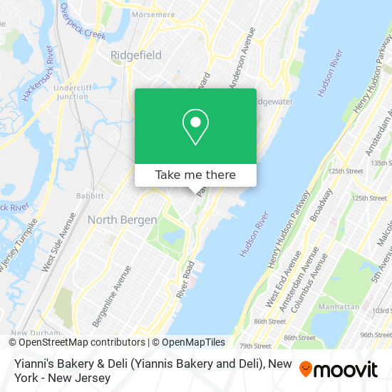 Yianni's Bakery & Deli (Yiannis Bakery and Deli) map