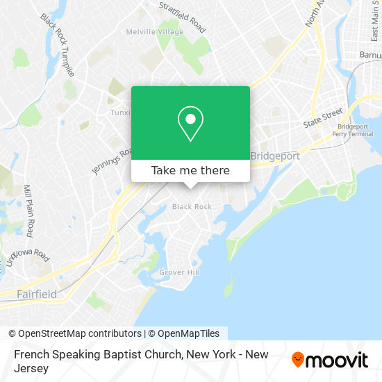 French Speaking Baptist Church map