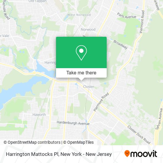Harrington Mattocks Pl map