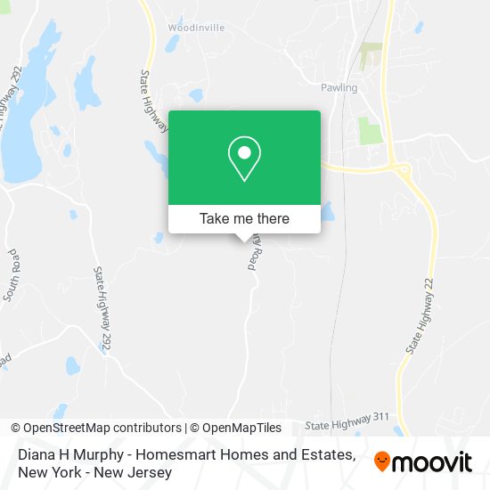 Mapa de Diana H Murphy - Homesmart Homes and Estates