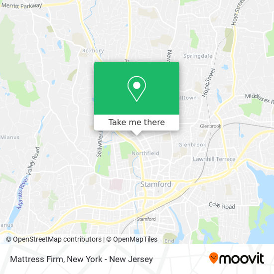 Mapa de Mattress Firm