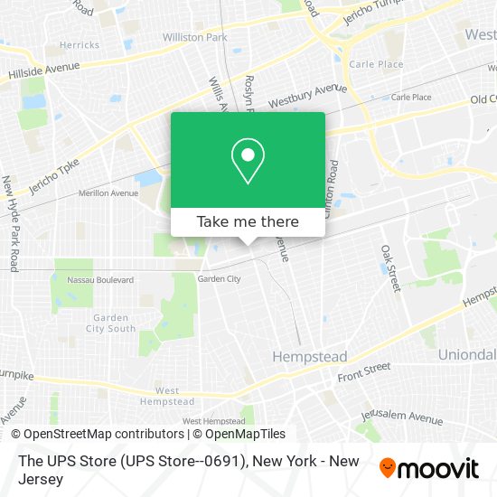 Mapa de The UPS Store (UPS Store--0691)