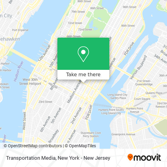 Mapa de Transportation Media