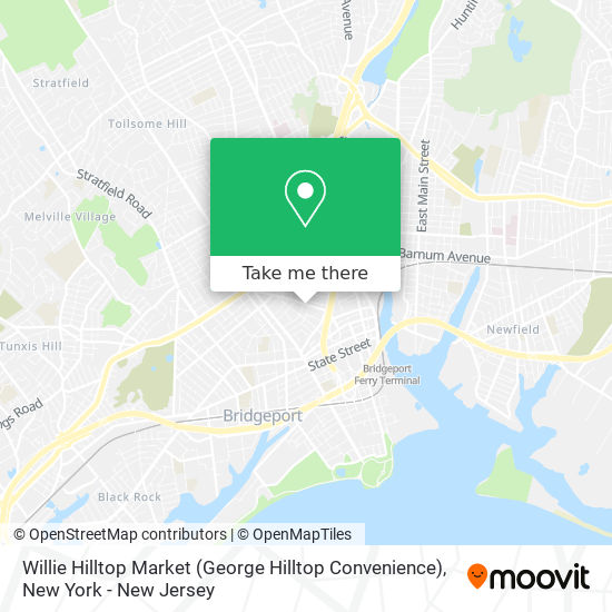 Willie Hilltop Market (George Hilltop Convenience) map