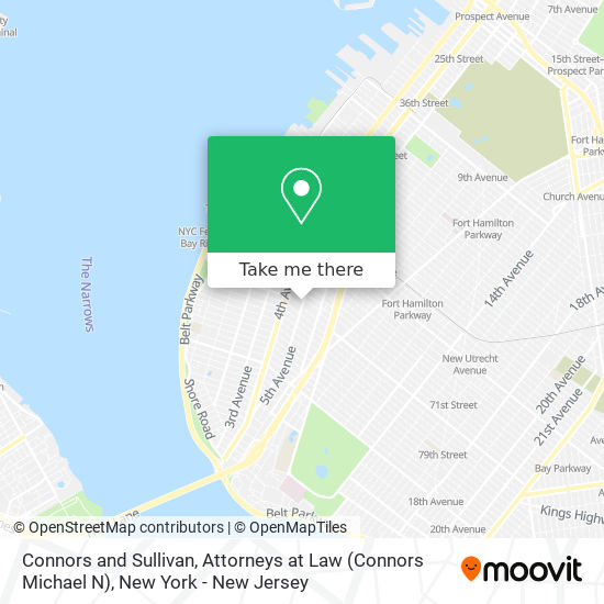 Connors and Sullivan, Attorneys at Law (Connors Michael N) map