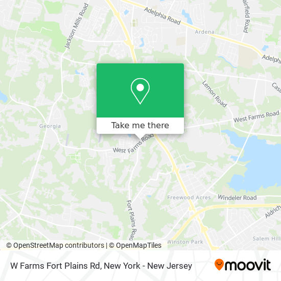 Mapa de W Farms Fort Plains Rd