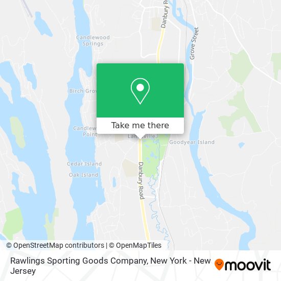 Rawlings Sporting Goods Company map