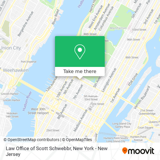 Law Office of Scott Schwebbr map