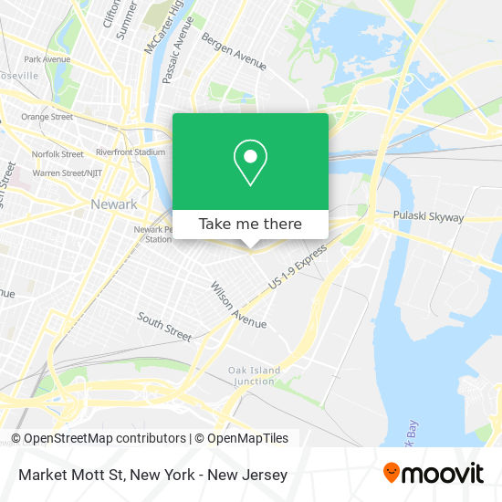 Mapa de Market Mott St