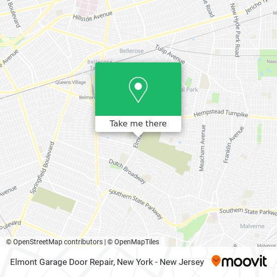 Elmont Garage Door Repair map