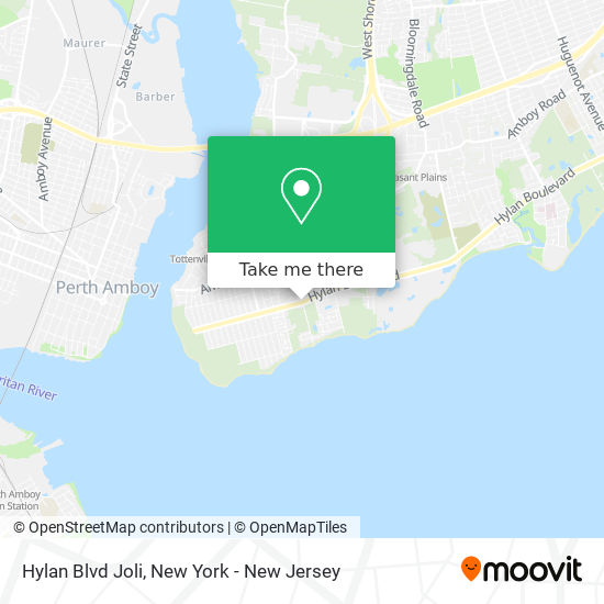 Hylan Blvd Joli map