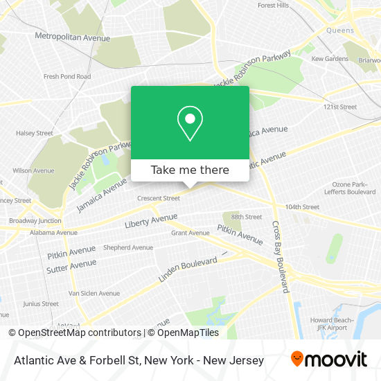 Atlantic Ave & Forbell St map