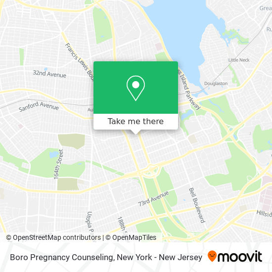 Mapa de Boro Pregnancy Counseling