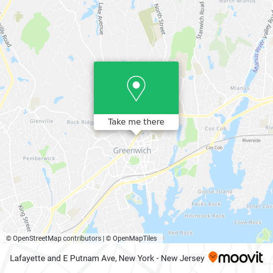 Mapa de Lafayette and E Putnam Ave