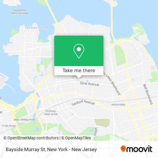 Mapa de Bayside Murray St