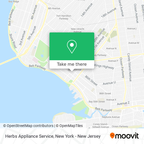 Mapa de Herbs Appliance Service