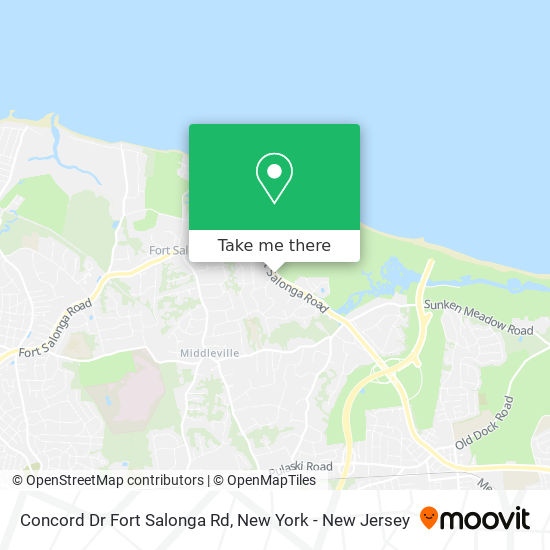 Mapa de Concord Dr Fort Salonga Rd
