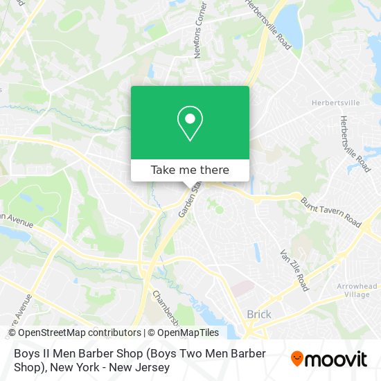 Boys II Men Barber Shop map