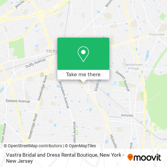 Mapa de Vastra Bridal and Dress Rental Boutique