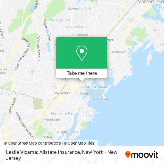 Leslie Vixama: Allstate Insurance map