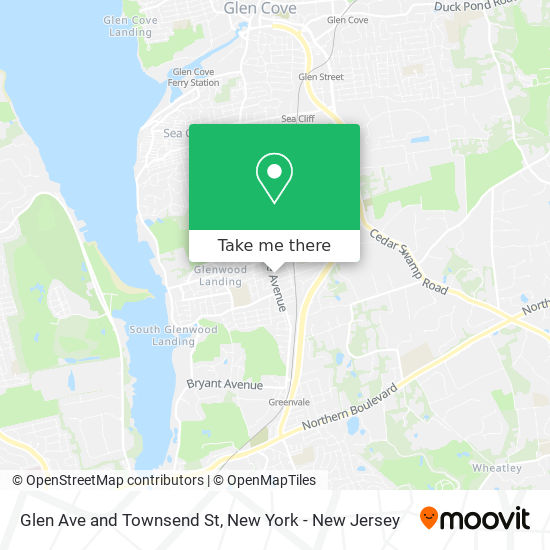 Mapa de Glen Ave and Townsend St