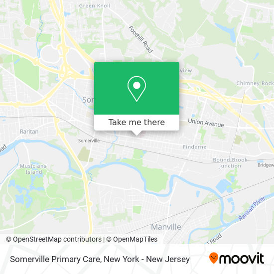 Mapa de Somerville Primary Care