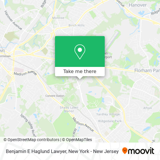 Benjamin E Haglund Lawyer map