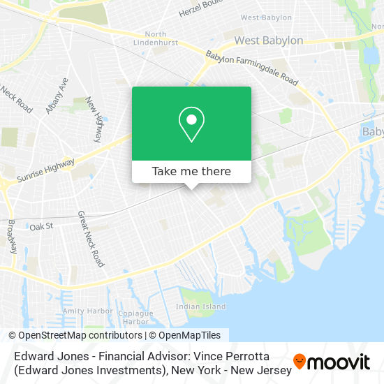 Mapa de Edward Jones - Financial Advisor: Vince Perrotta (Edward Jones Investments)