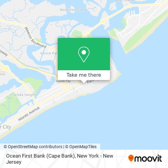 Ocean First Bank (Cape Bank) map