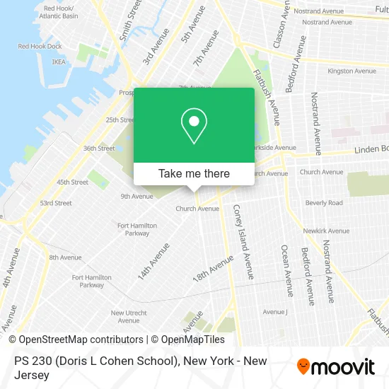 PS 230 (Doris L Cohen School) map