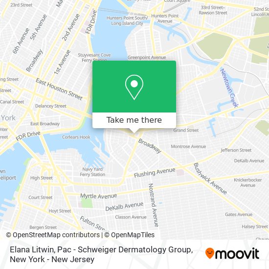 Mapa de Elana Litwin, Pac - Schweiger Dermatology Group