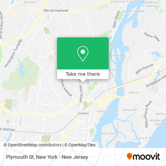 Mapa de Plymouth St
