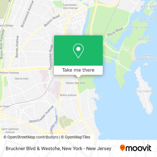 Mapa de Bruckner Blvd & Westche
