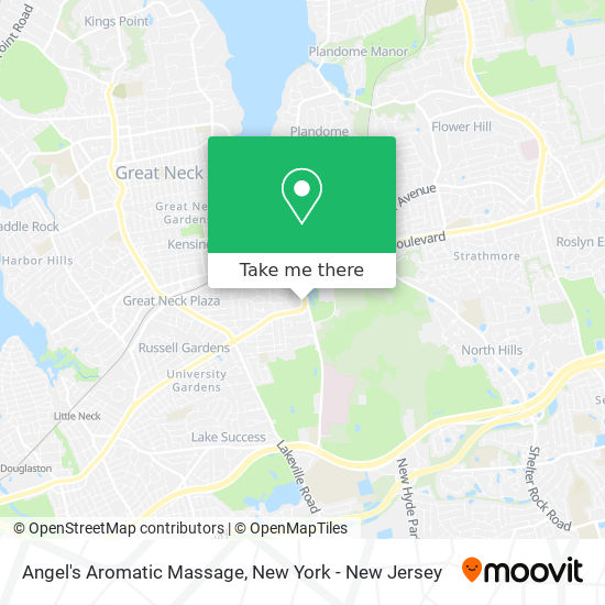 Angel's Aromatic Massage map