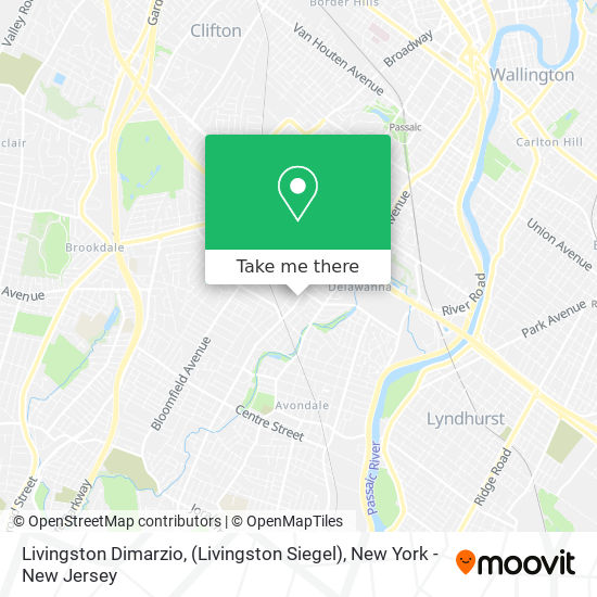 Mapa de Livingston Dimarzio, (Livingston Siegel)