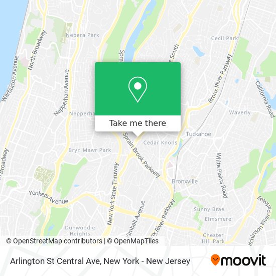 Mapa de Arlington St Central Ave