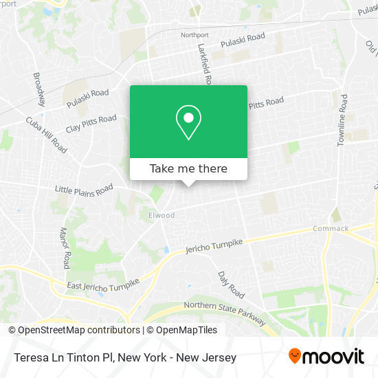 Mapa de Teresa Ln Tinton Pl